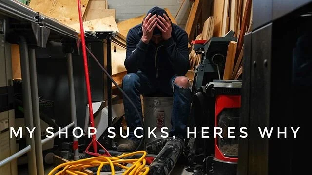 My shop sucks and I made a video about it. It&rsquo;s also the first episode in a series I&rsquo;m making about making over my shop. Link in the bio. .
.
.
.
.
.
.
.
.
#urbanshopworks #myshopsucks #shopmakeover #shoporganization #organization #shopst
