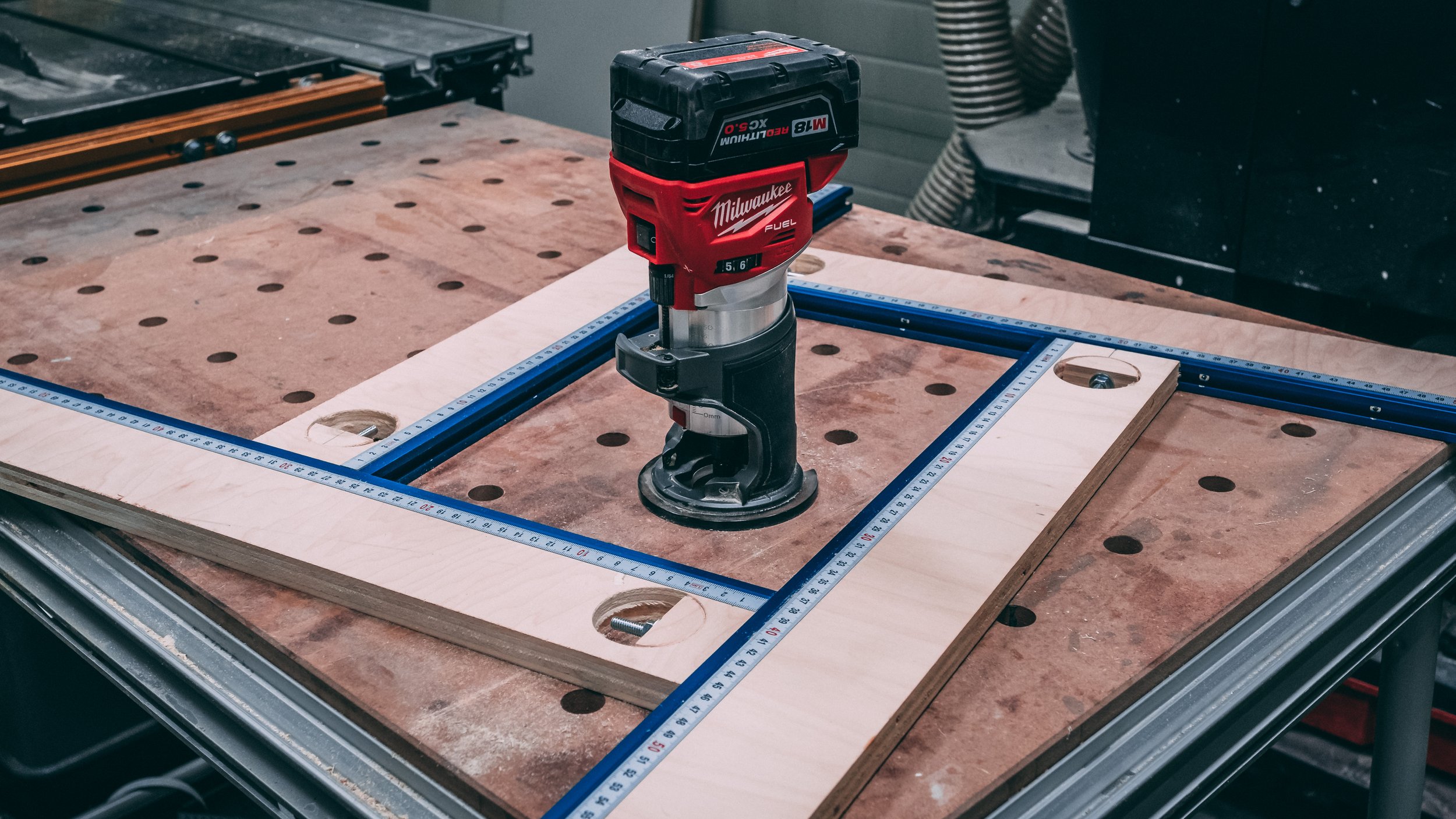 REALLY EASY!! - DIY - ADJUSTABLE ROUTER TEMPLATE — Urban Shop Works