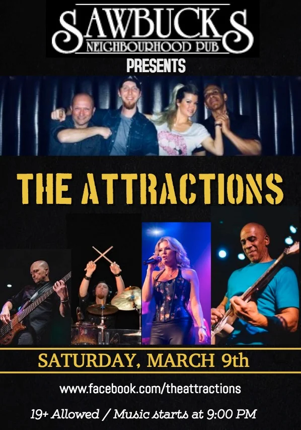 Jenni &amp; The Attractions at Sawbuck's!