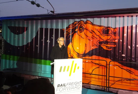 Rail Freight Forward : le Train de Noé escale à Paris