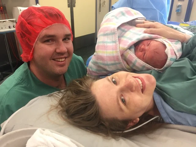 Angela & Liam's Birth Story of Baby Madison 