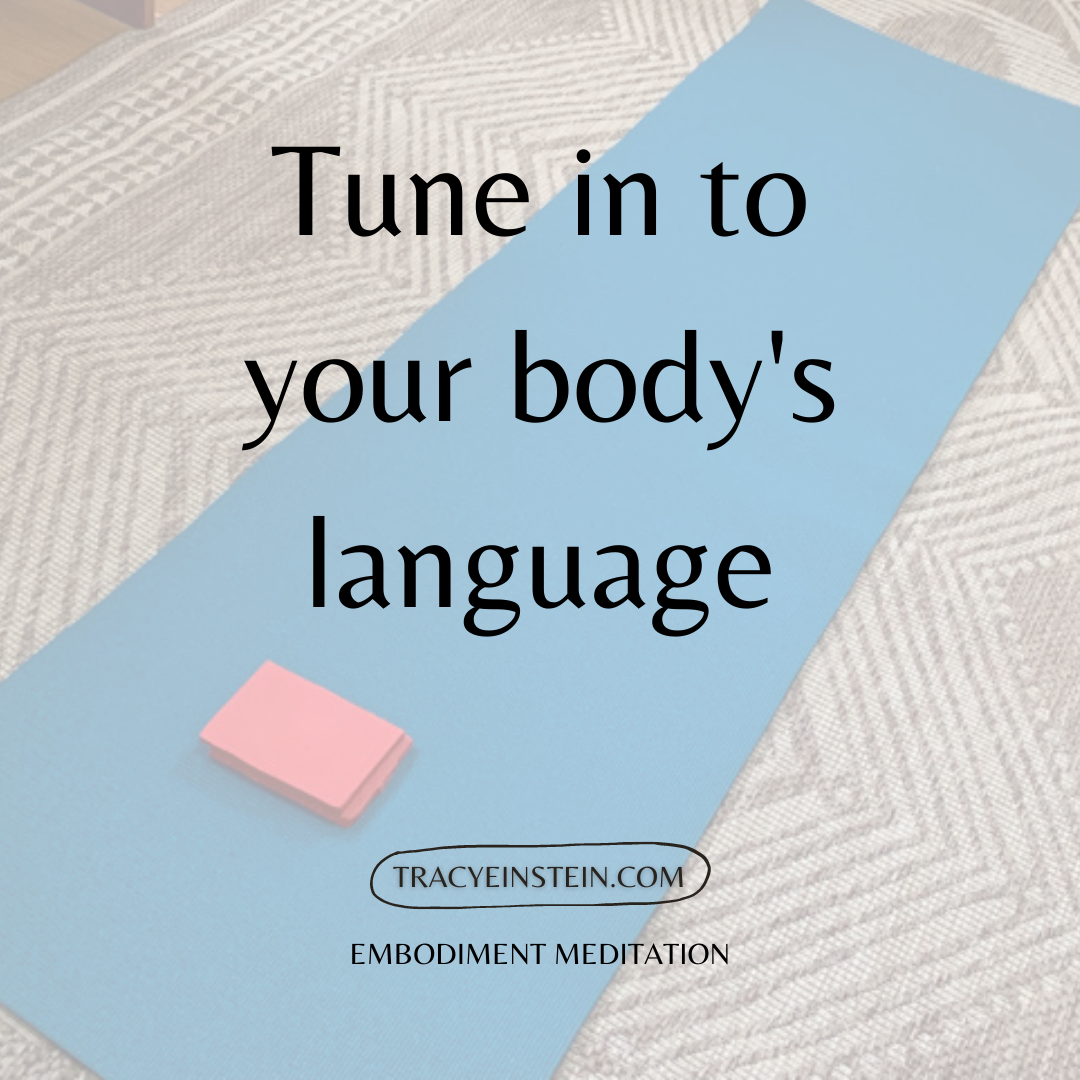 Tune in to your body's language _ 2022