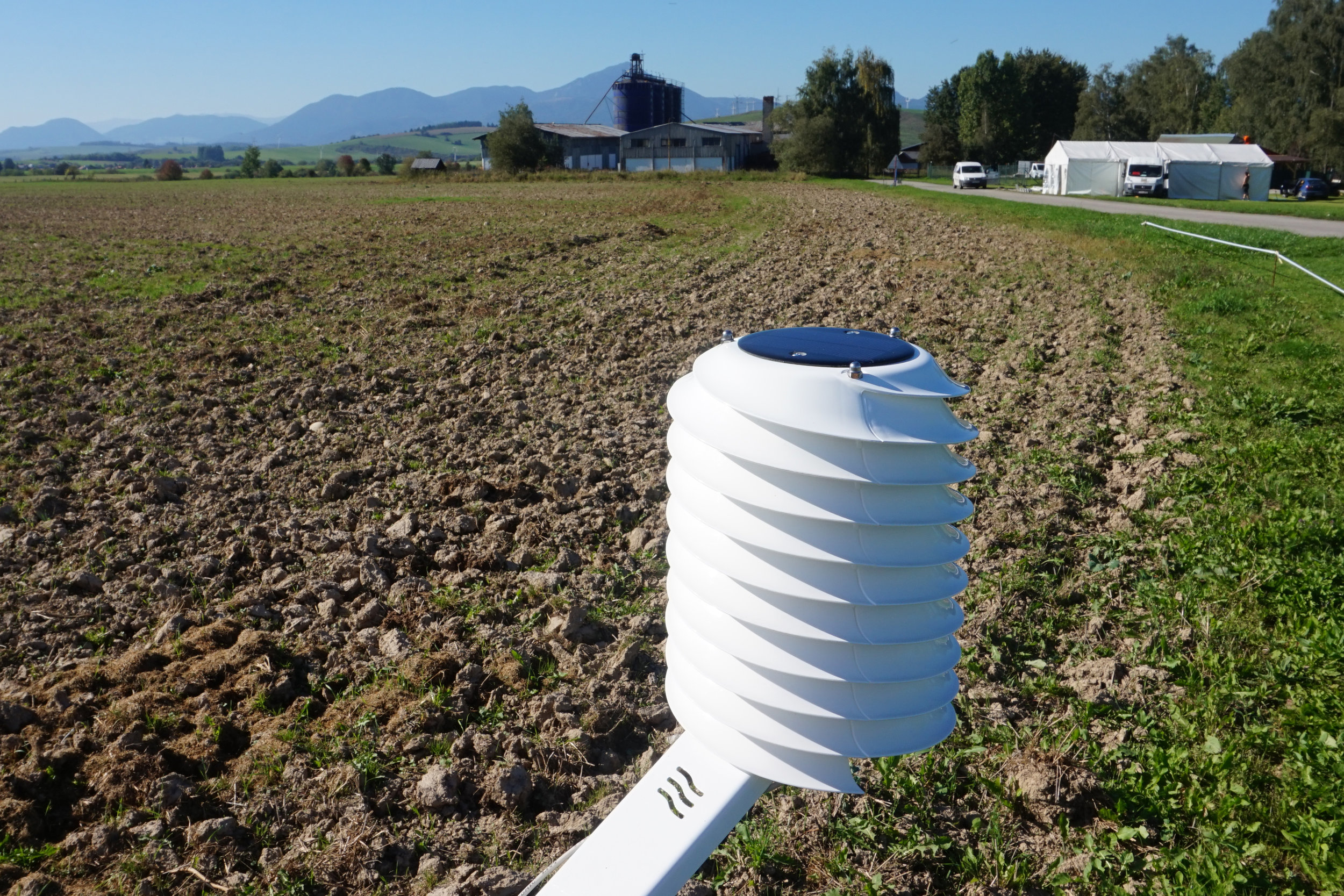 Agricultural weather station