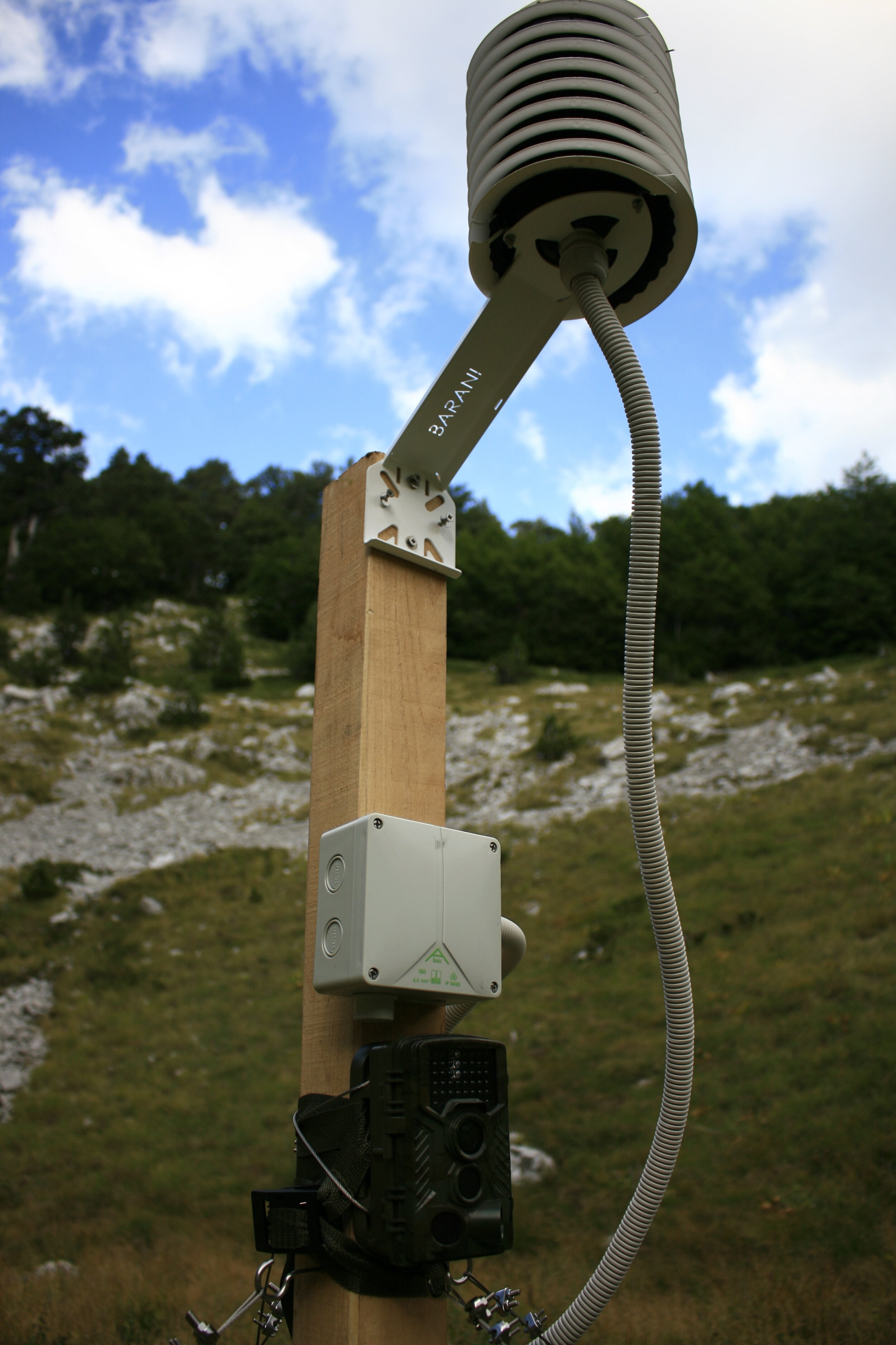 MeteoShield Pro Climatological Station on Mt Orjen in Montenegro by Pavle Cikovac