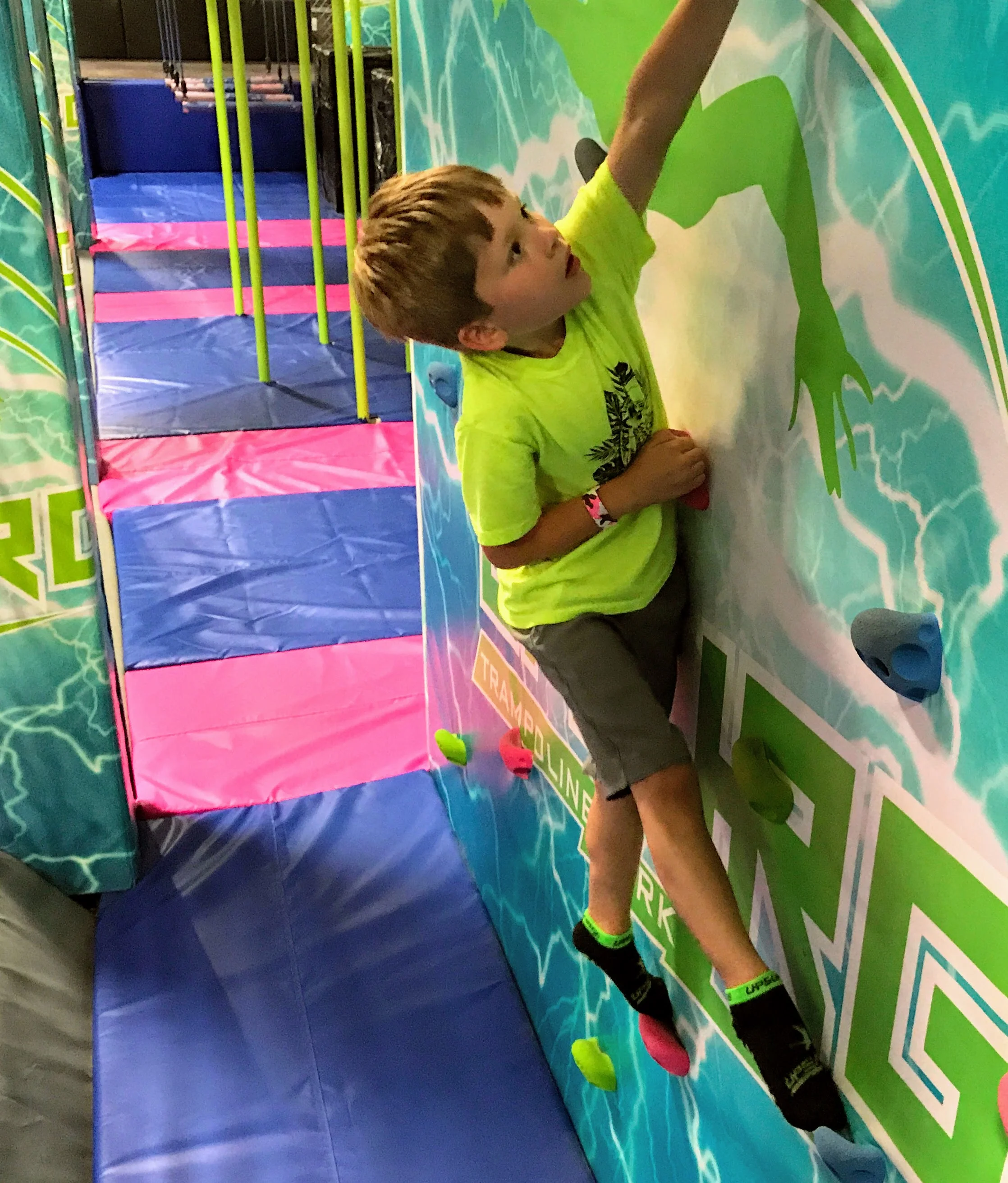 Pick your path and climb, kid!
