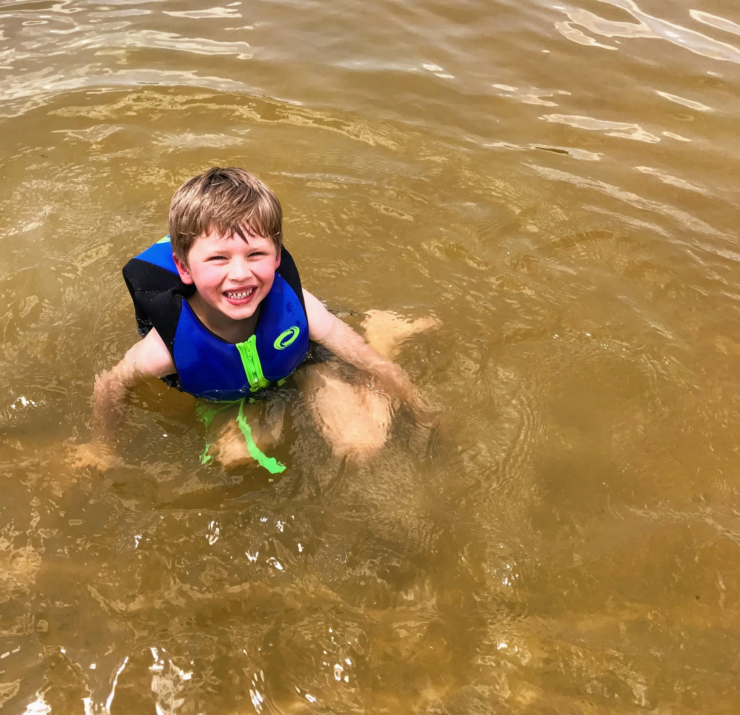 Floating around at Lake Lurleen