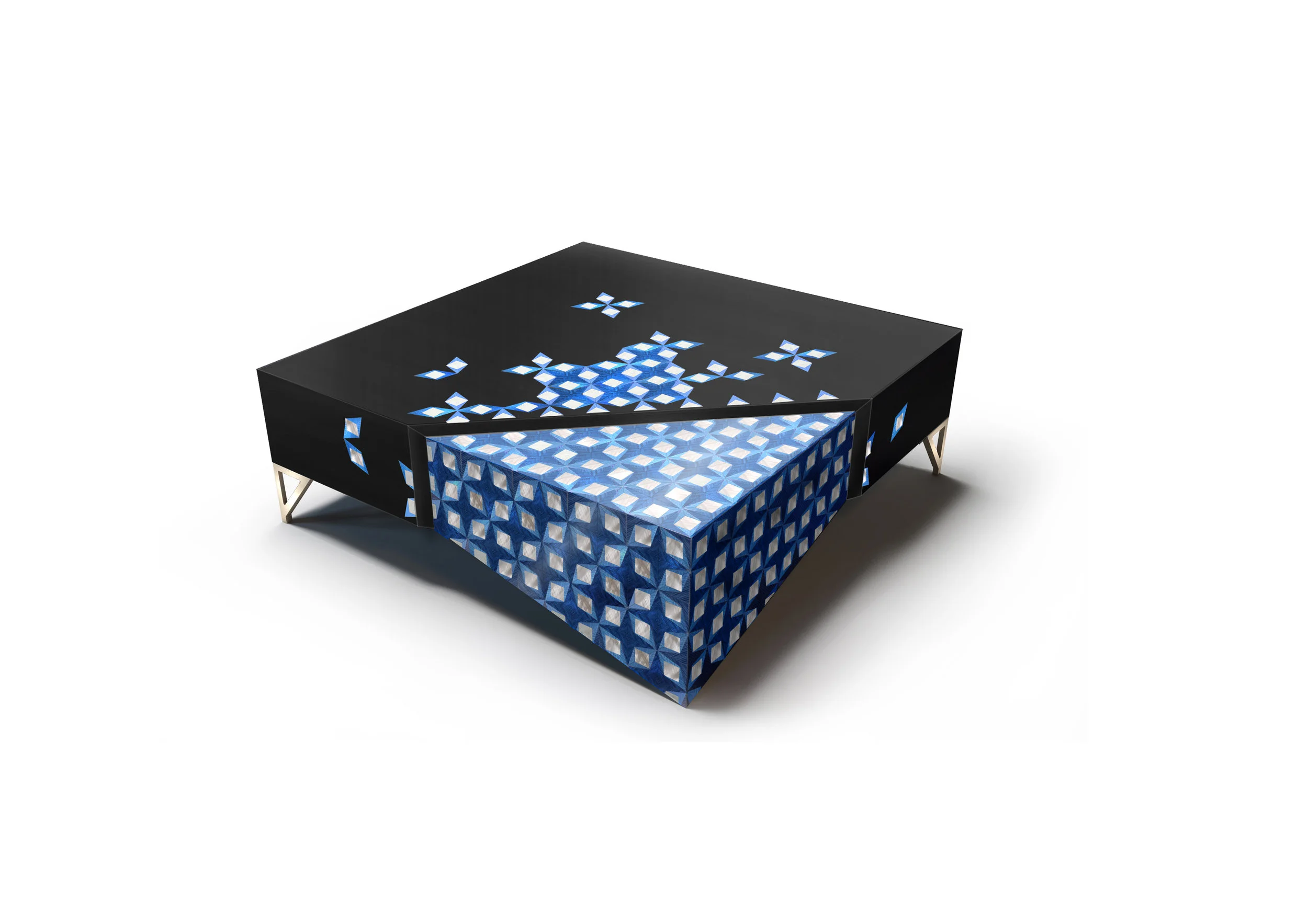 Low cocktail table "EB11"