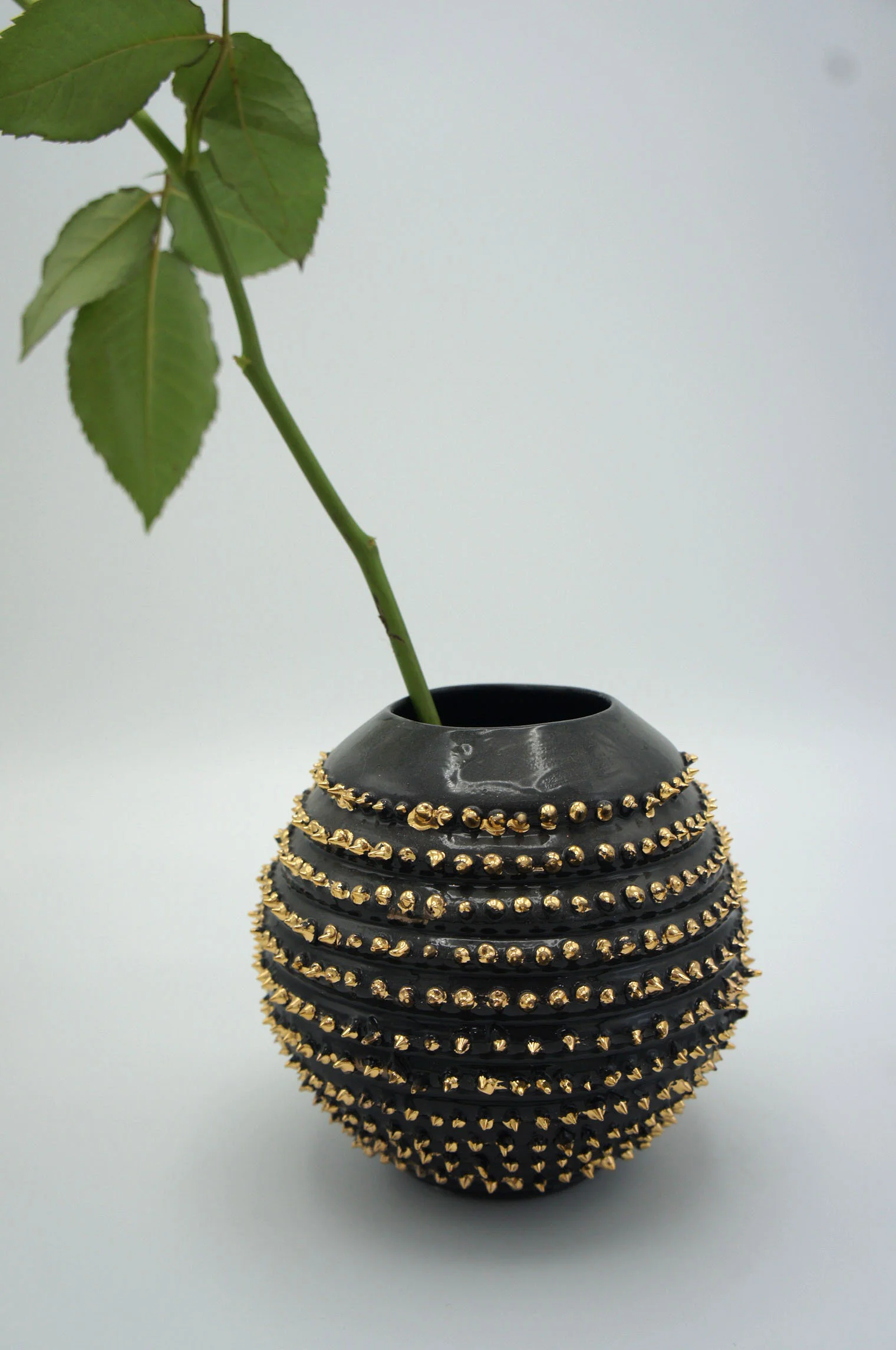 Spiked Ceramic Gourd - Eva Baron Interior Designer in Oxford