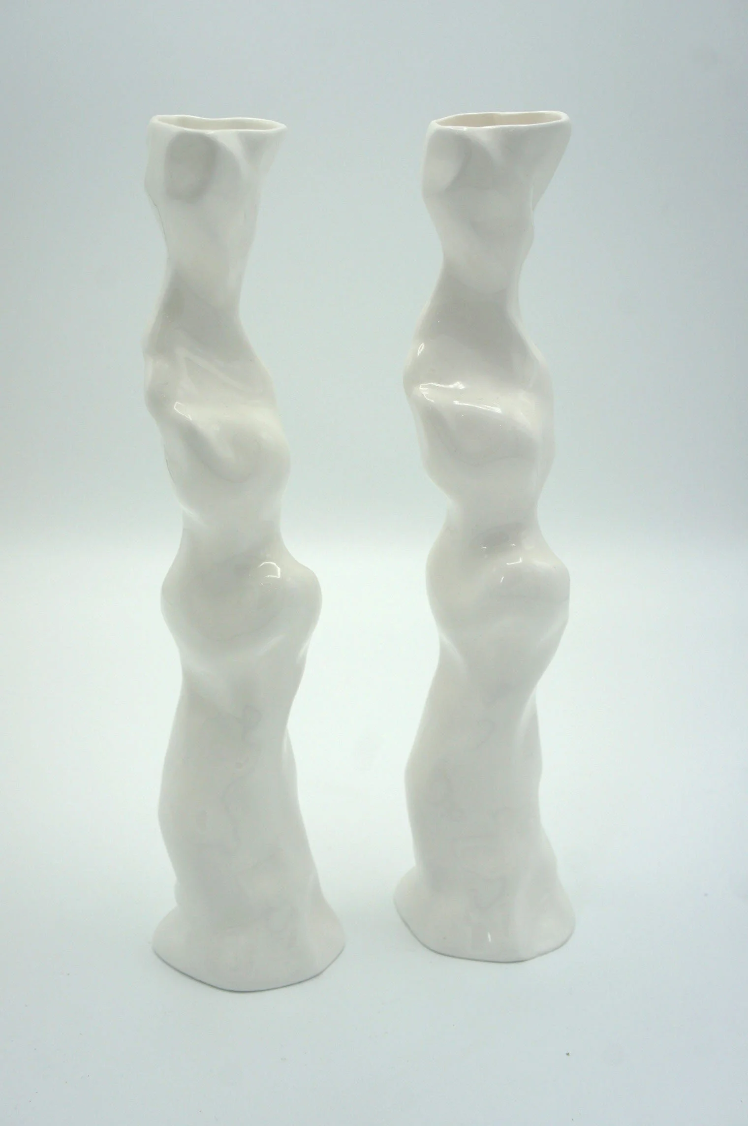 Contemporary Sculptured Vase - Eva Baron Interior Designer in Oxford