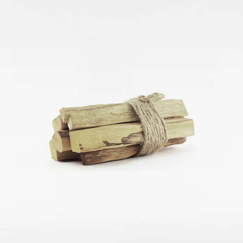 Bundle of seven palo santo sticks and twine
