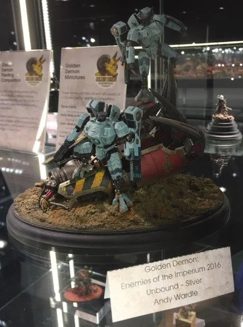 Don't want or need a Titan...how about a claw as a scenic base!