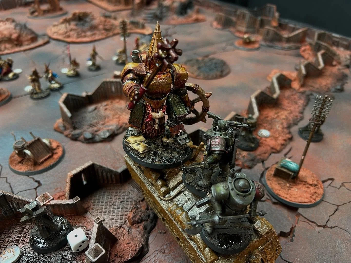 Some cracking games of #trenchcrusade with my #trenchpilgrims hosted by @bearfoot_miniatures on the terrain high now so pictures to come! 

#trenchcrusade #trenchcrusademiniatures