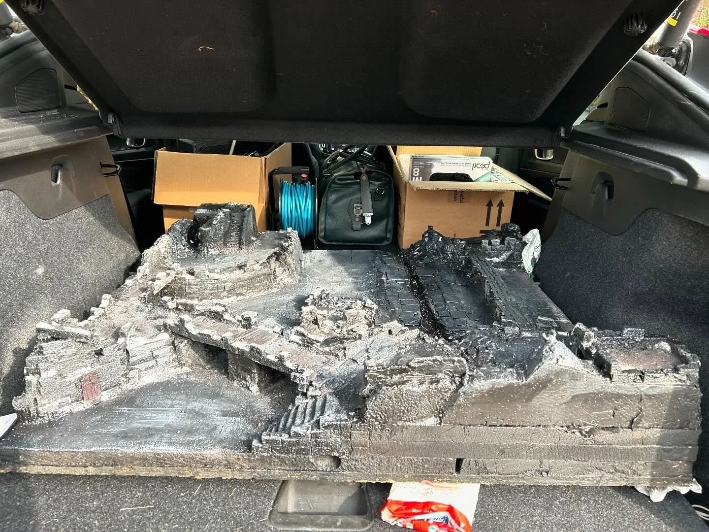 All packed for the @warpminiatures #Arcworlde weekender!