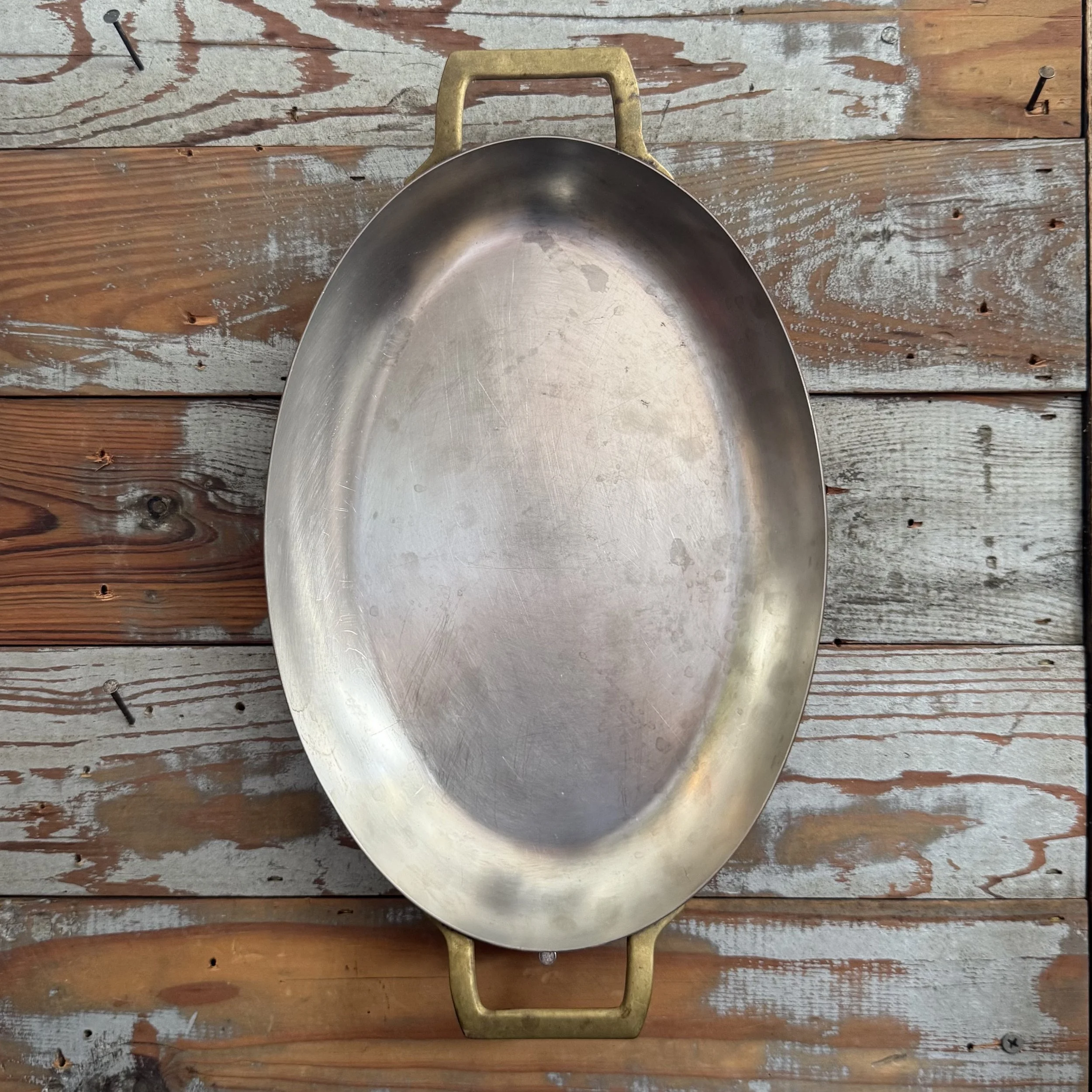 1970's 'Paul Revere' Copper Fish Skillet Pan