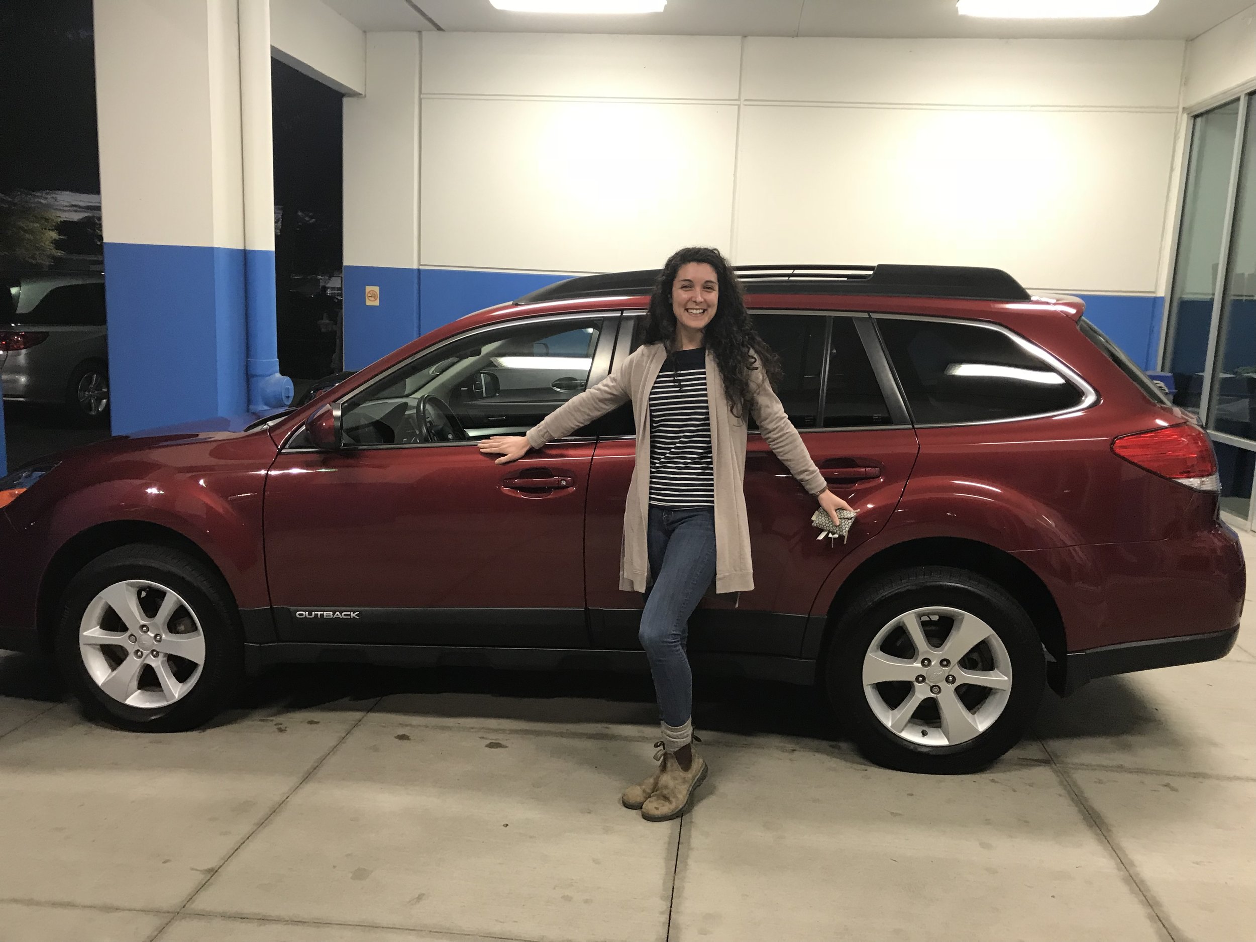 A new (to us) Subaru!