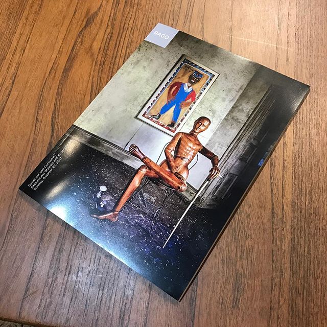 Excited to have work included in @ragoauctions upcoming &quot;Curiouser &amp; Curiouser&quot; sale curated by the always beguiling @marionharrisclassiccurious. Just got my catalog today!
