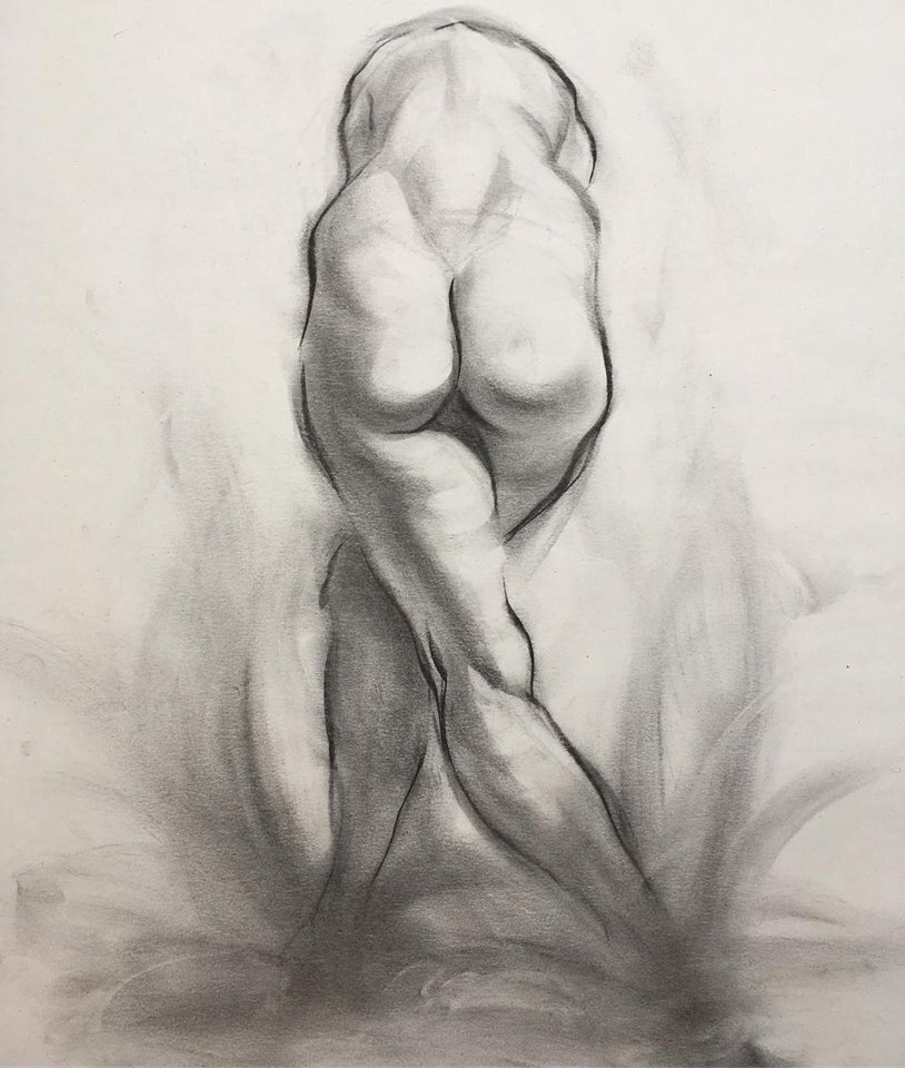life drawing — Figure Drawing and Anatomy discussion — Richard