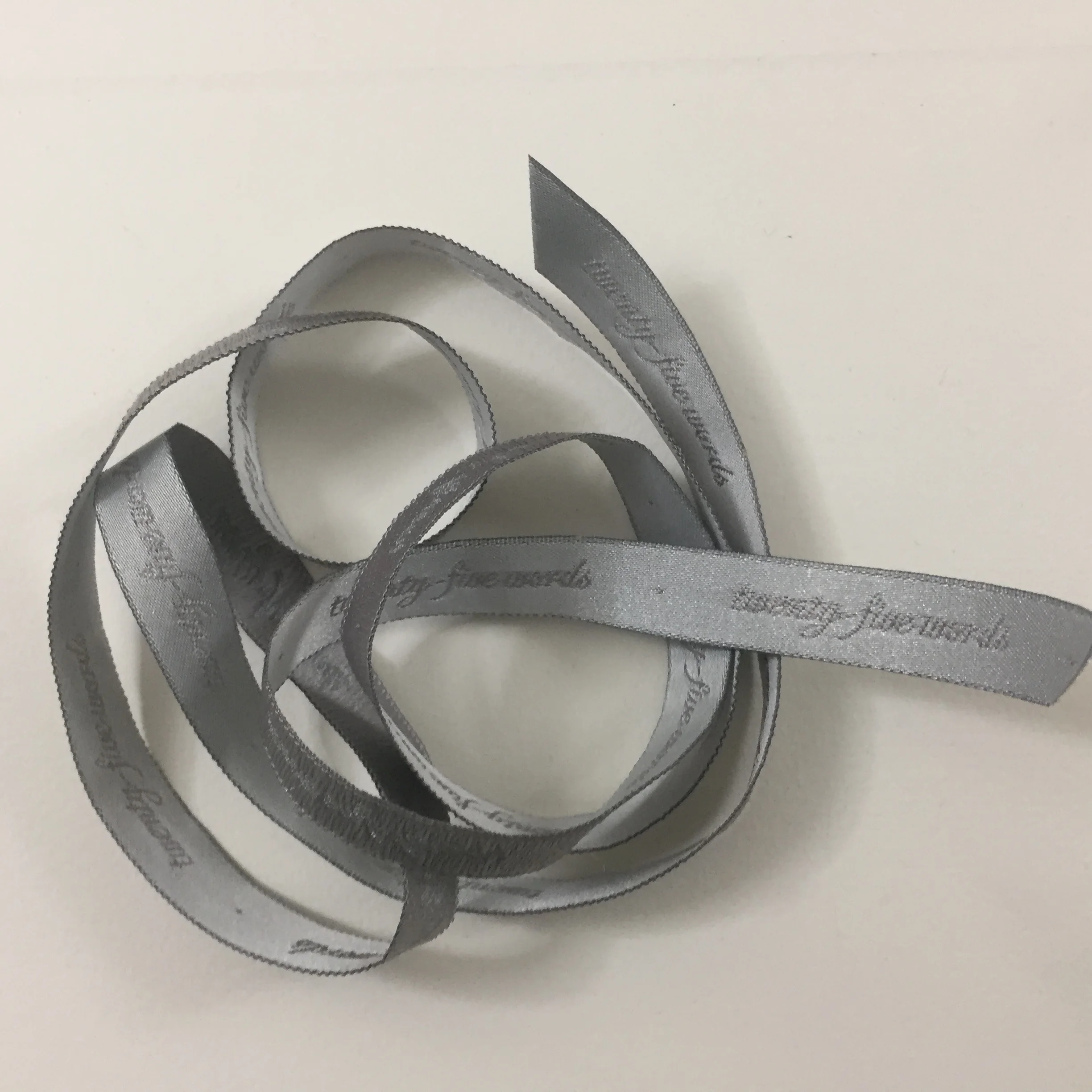 twenty-five words ribbon