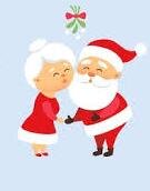 Mrs Claus kissing Santa - Copy.jpg