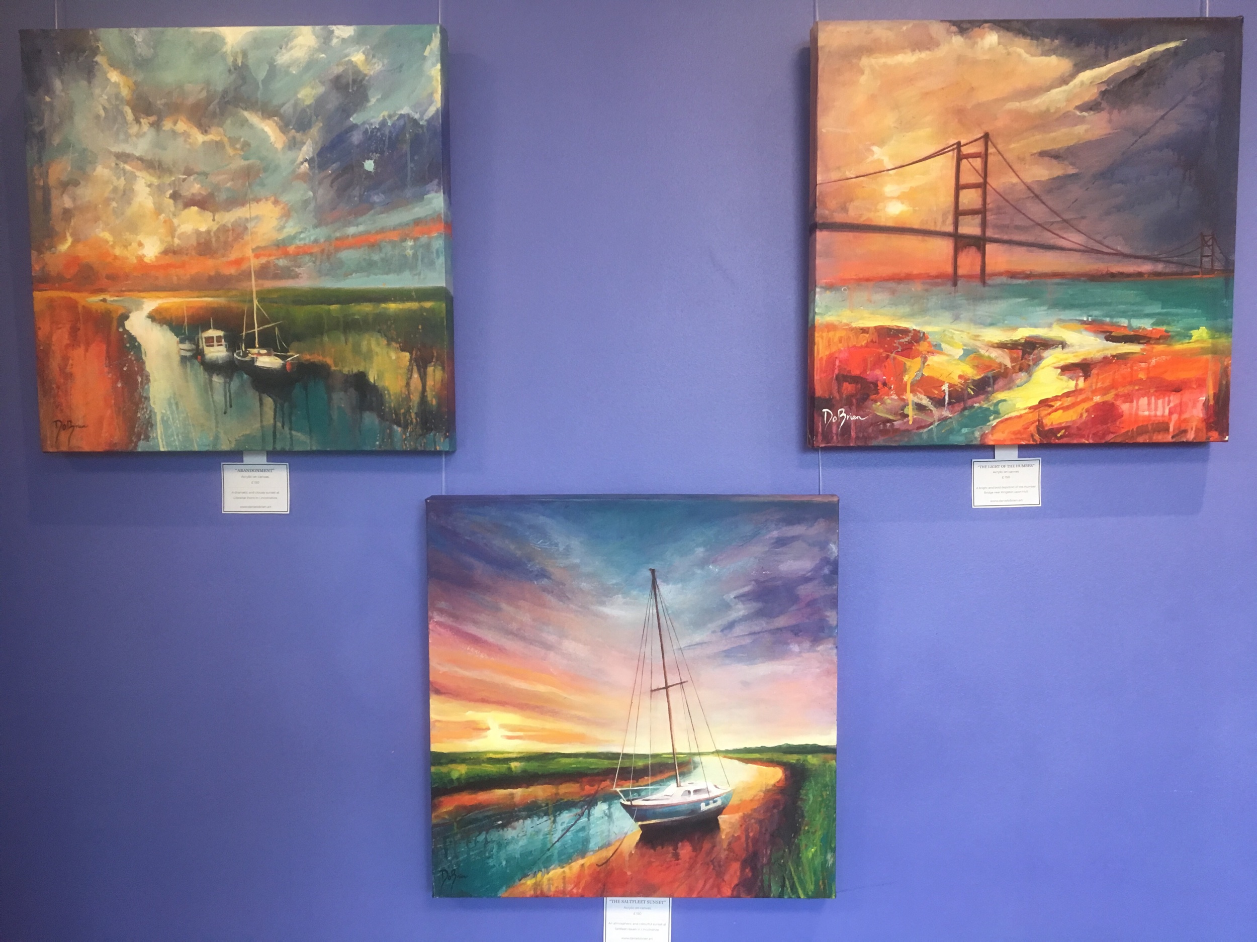 Three lincolnshire Coastal scenes