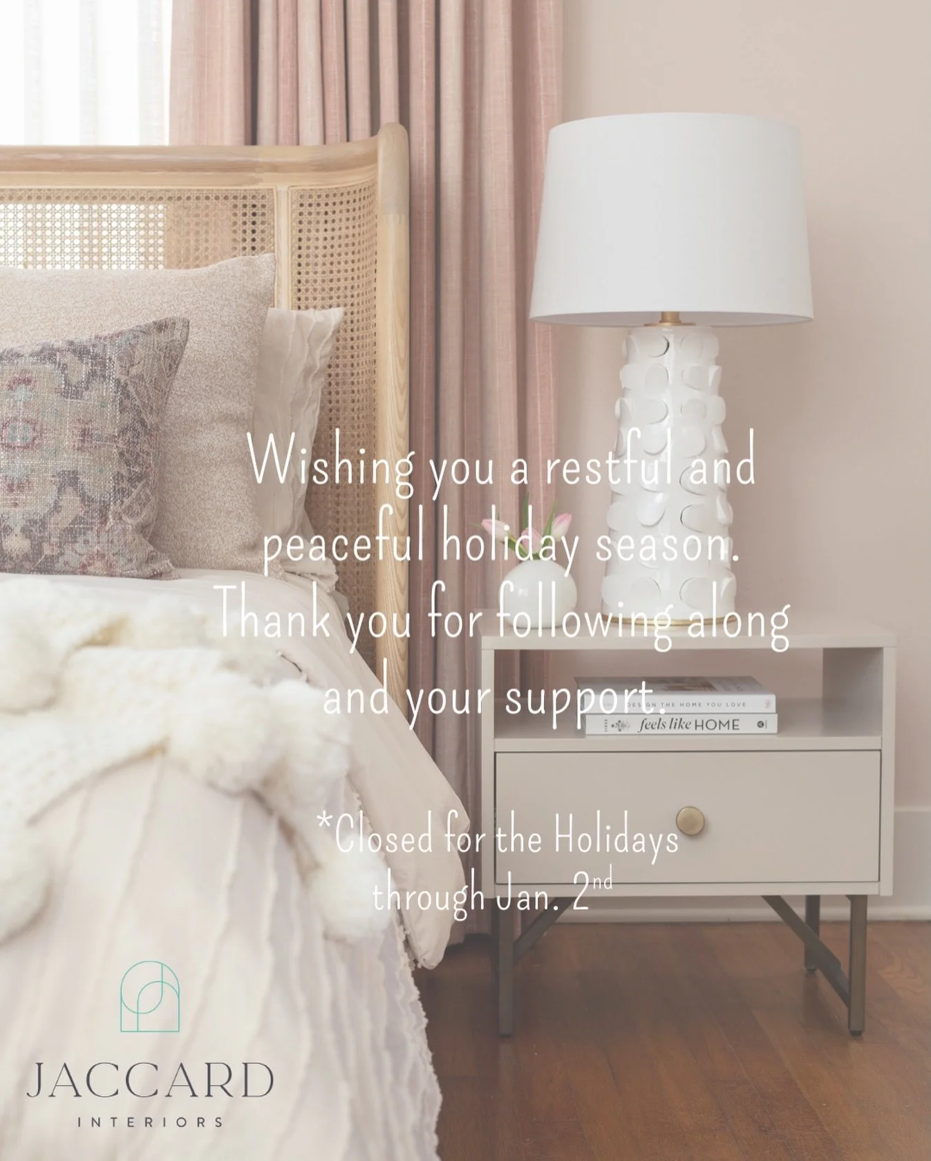 Wishing everyone a cozy and restful holiday season. I hope it&rsquo;s filled with more laughter and intention, less noise. More nature walks, less screens. More kindness, less judgement. 

I&rsquo;m grateful for your continued interest and support th