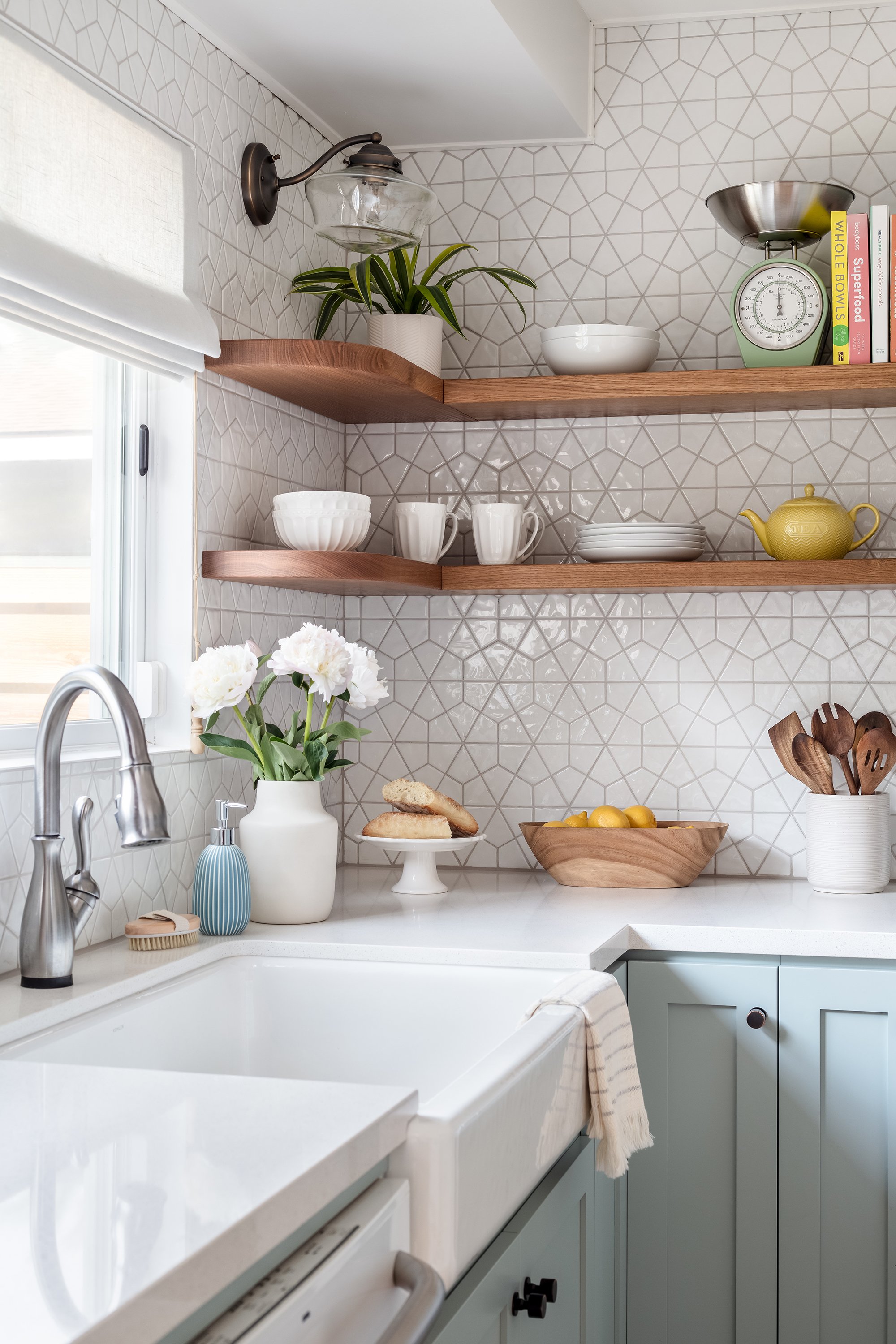 Retro Kitchen Blue
