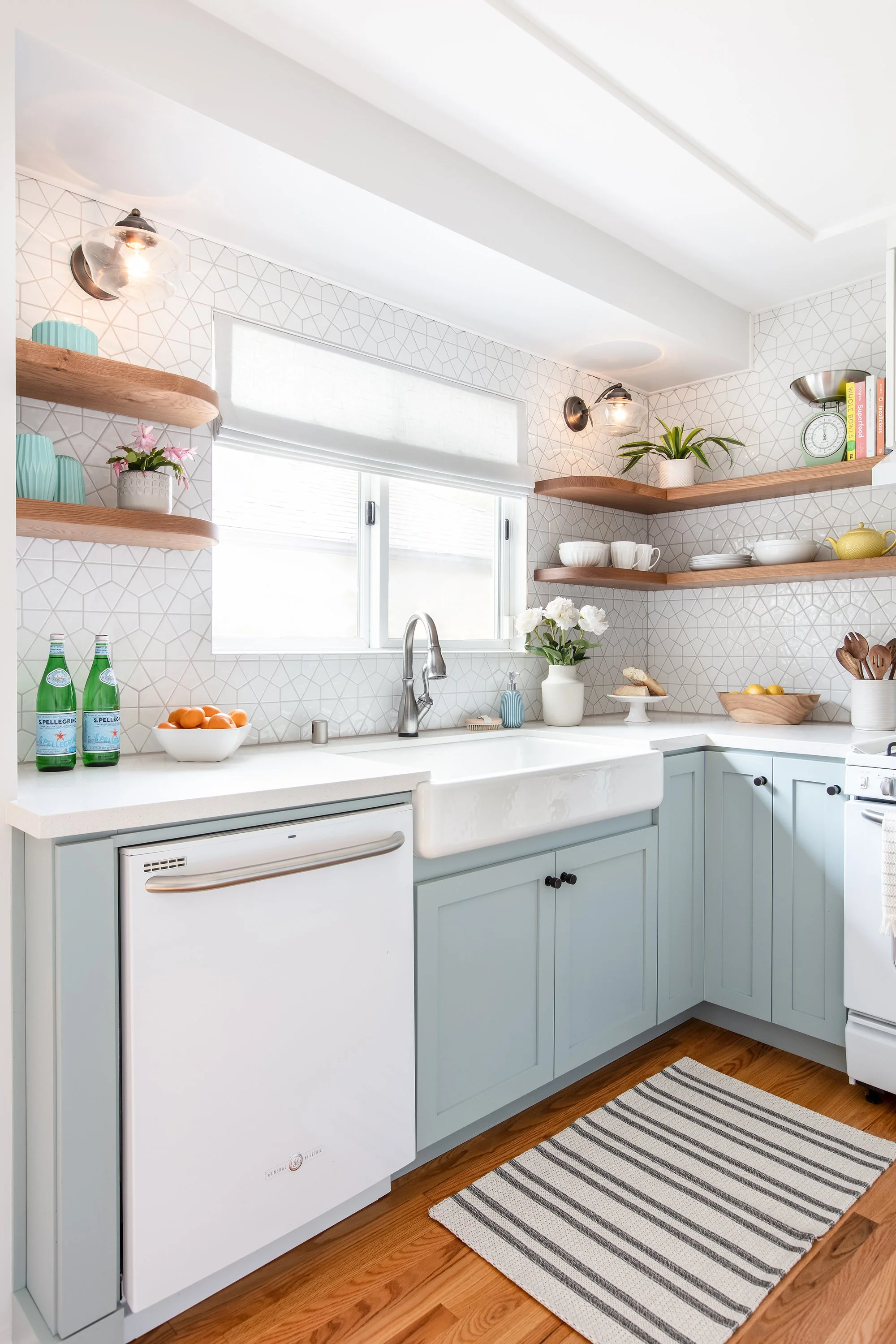 White Retro Kitchens