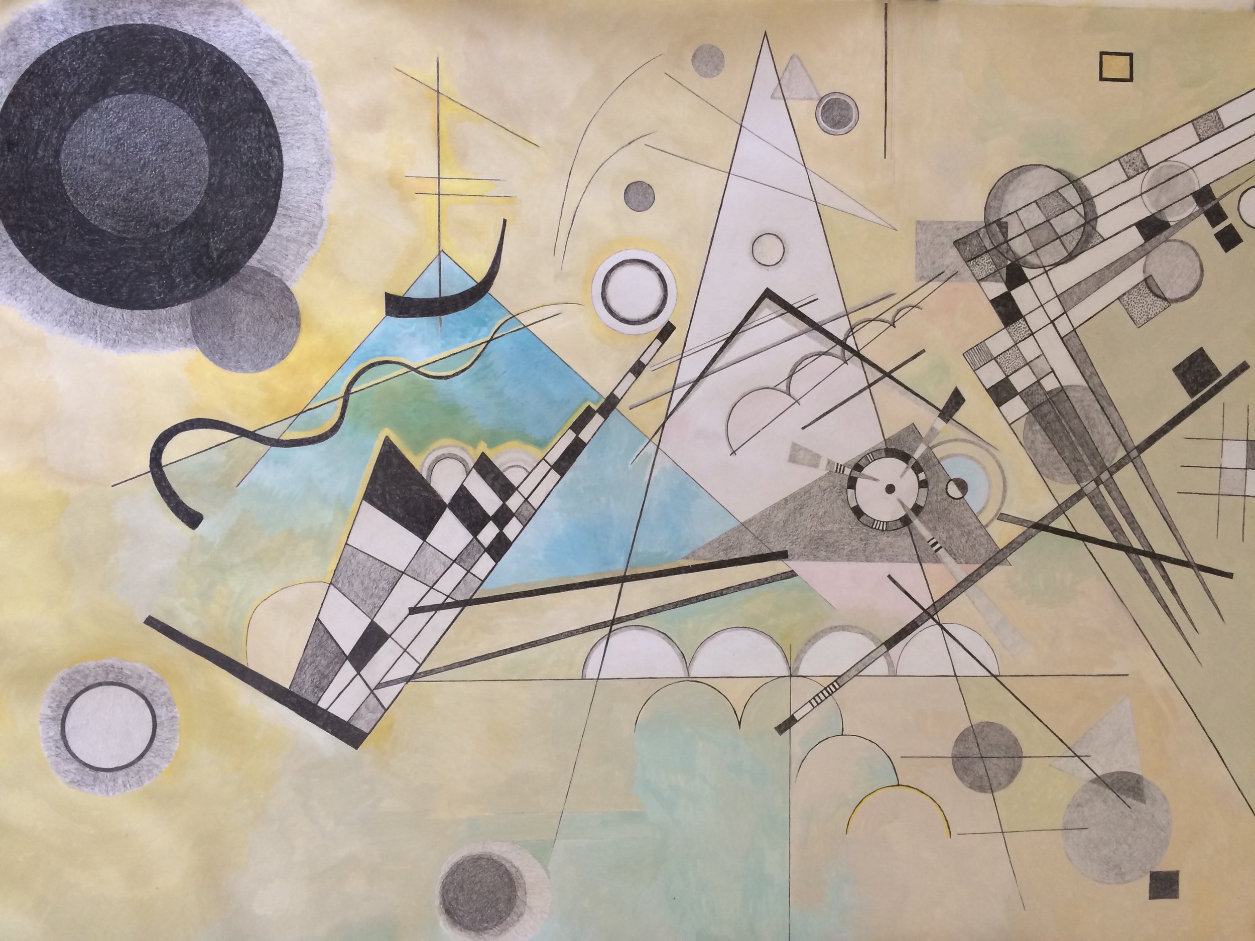 Deconstructing Kandinsky (Composition VII)