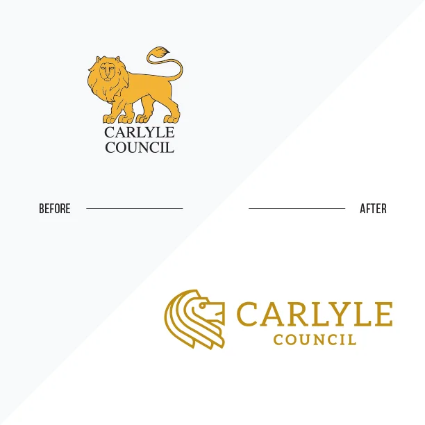 Carlyle Council rebranding