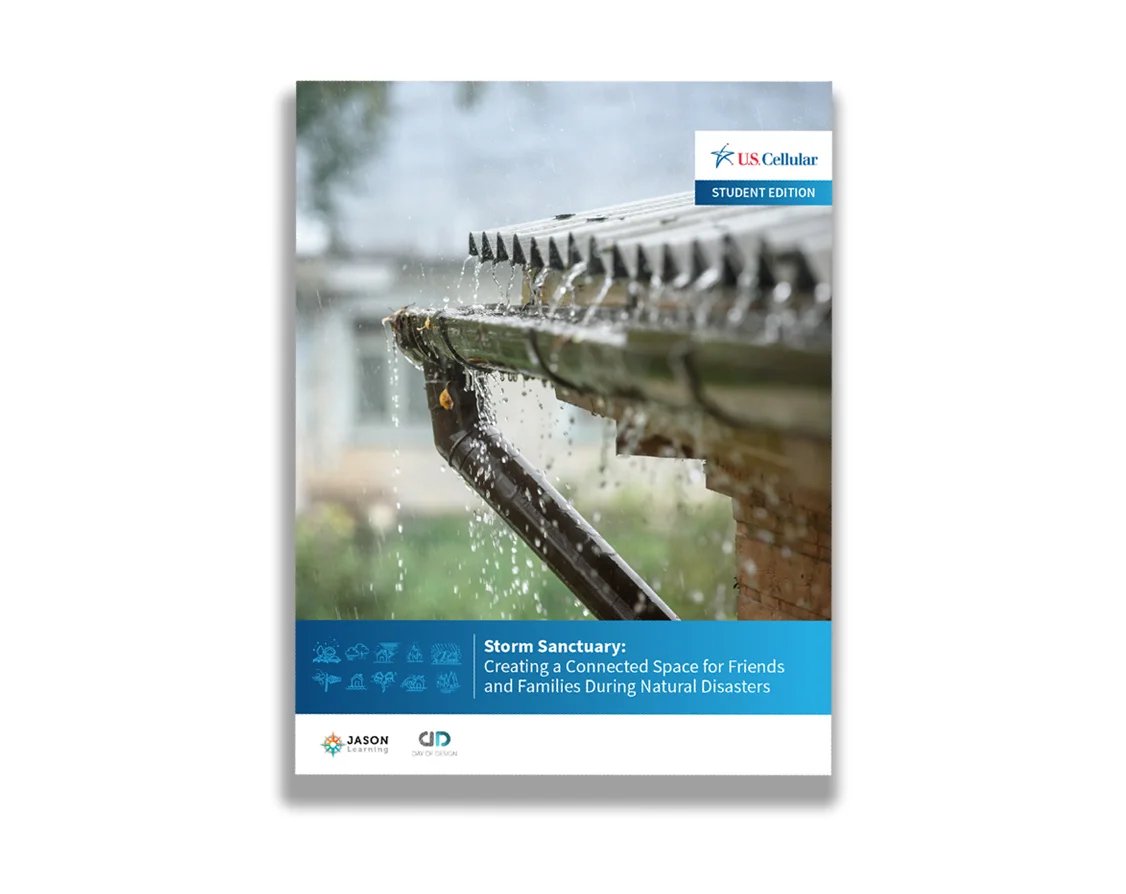 STEMconnector US Cellular student workbook design