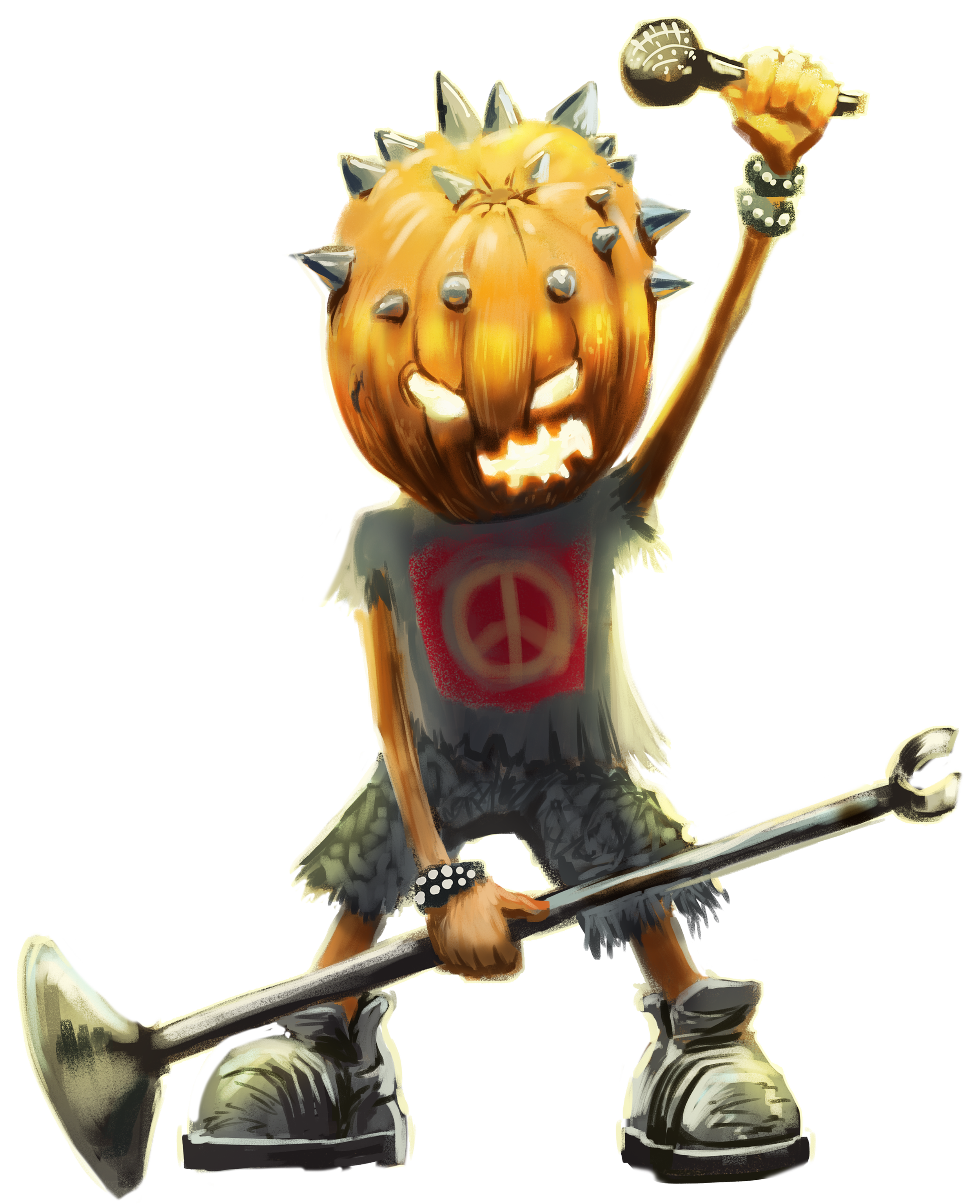 Halloween fun with Punk Rock Pumpkin Band