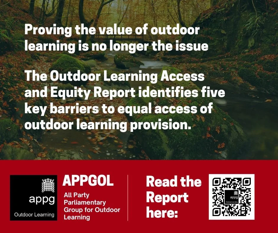 New report highlights inequalities in access to outdoor learning