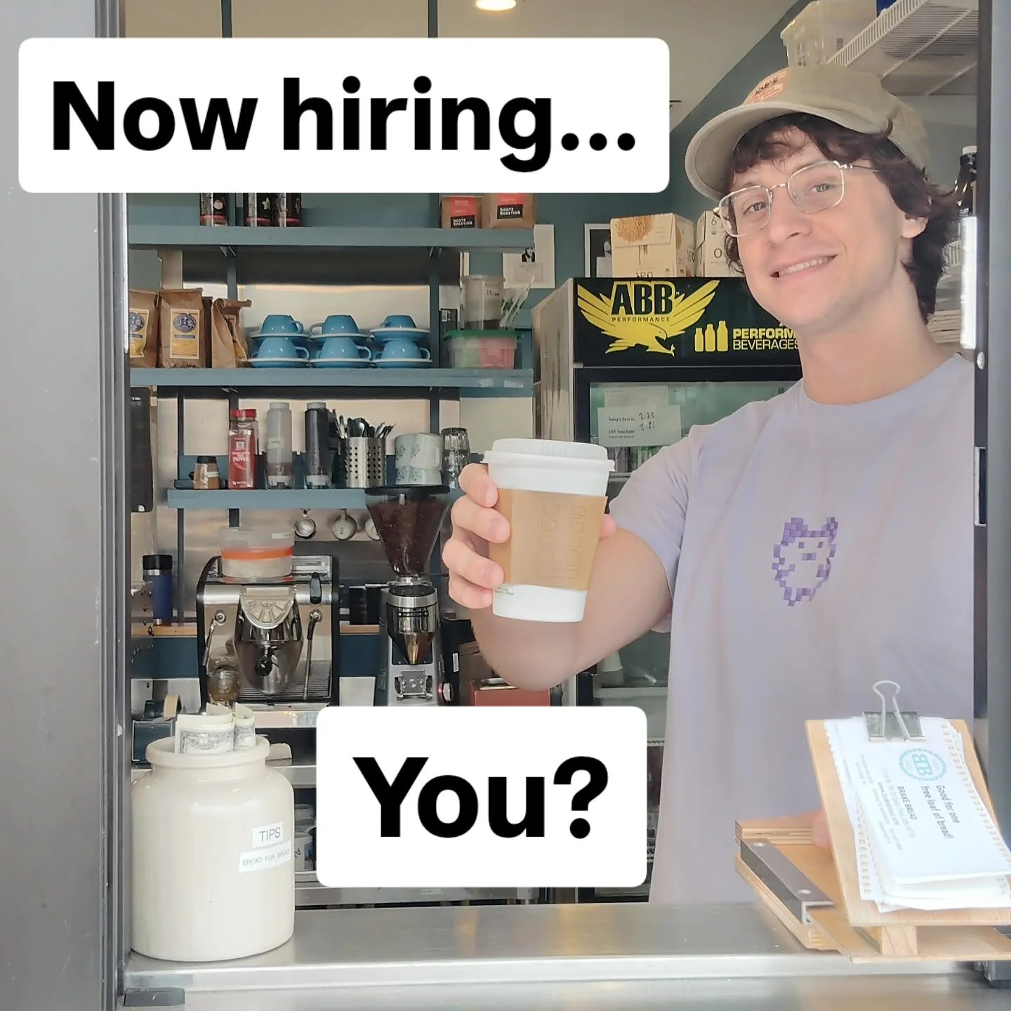 Now hiring for the Front of House. Looking for a kind generous soul that loves humans, carbs and coffee. Link in bio or at brakebread.com