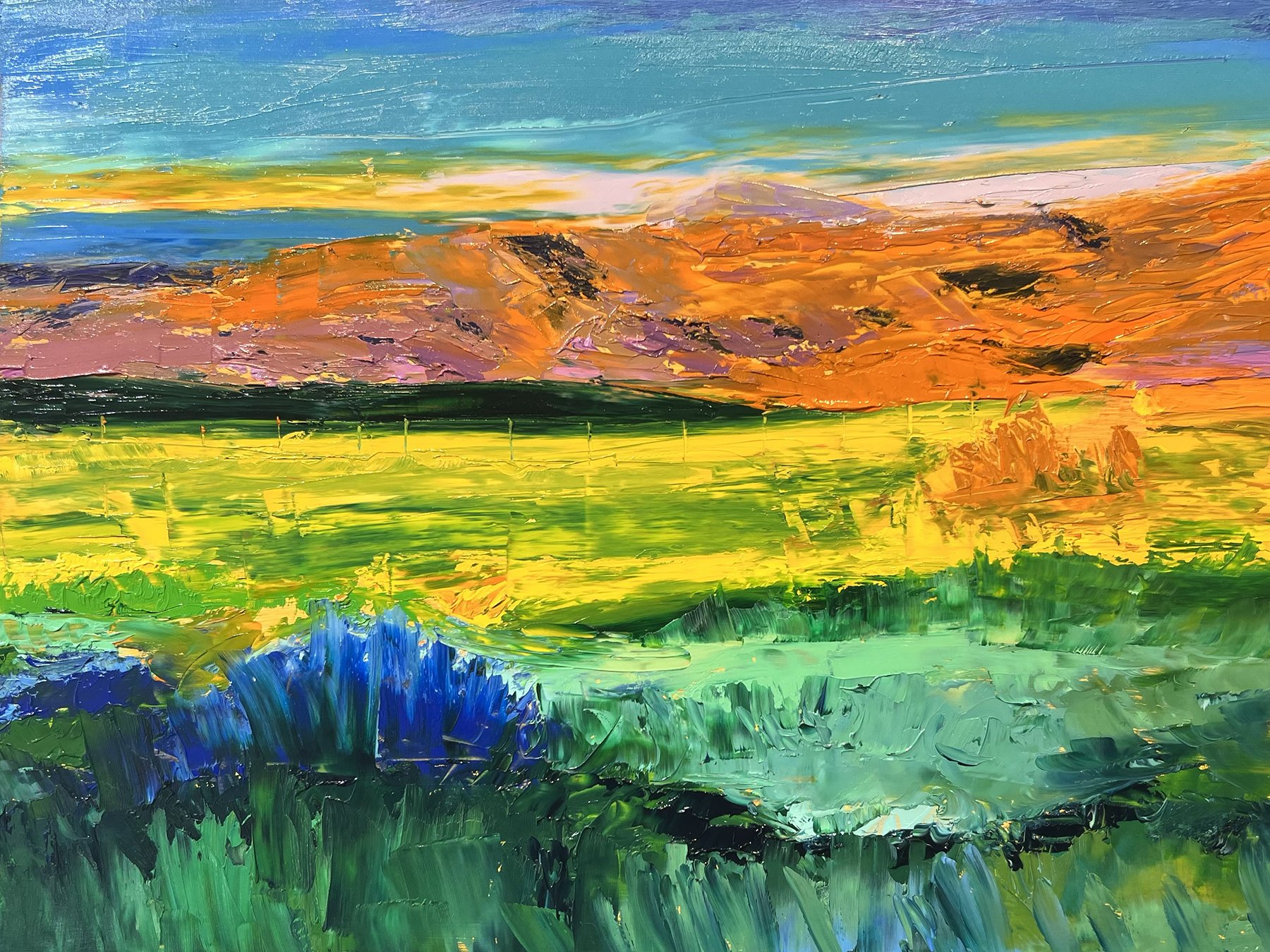 View to the South (study)