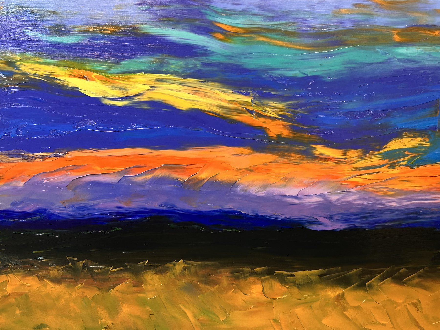 Western Glow (study)