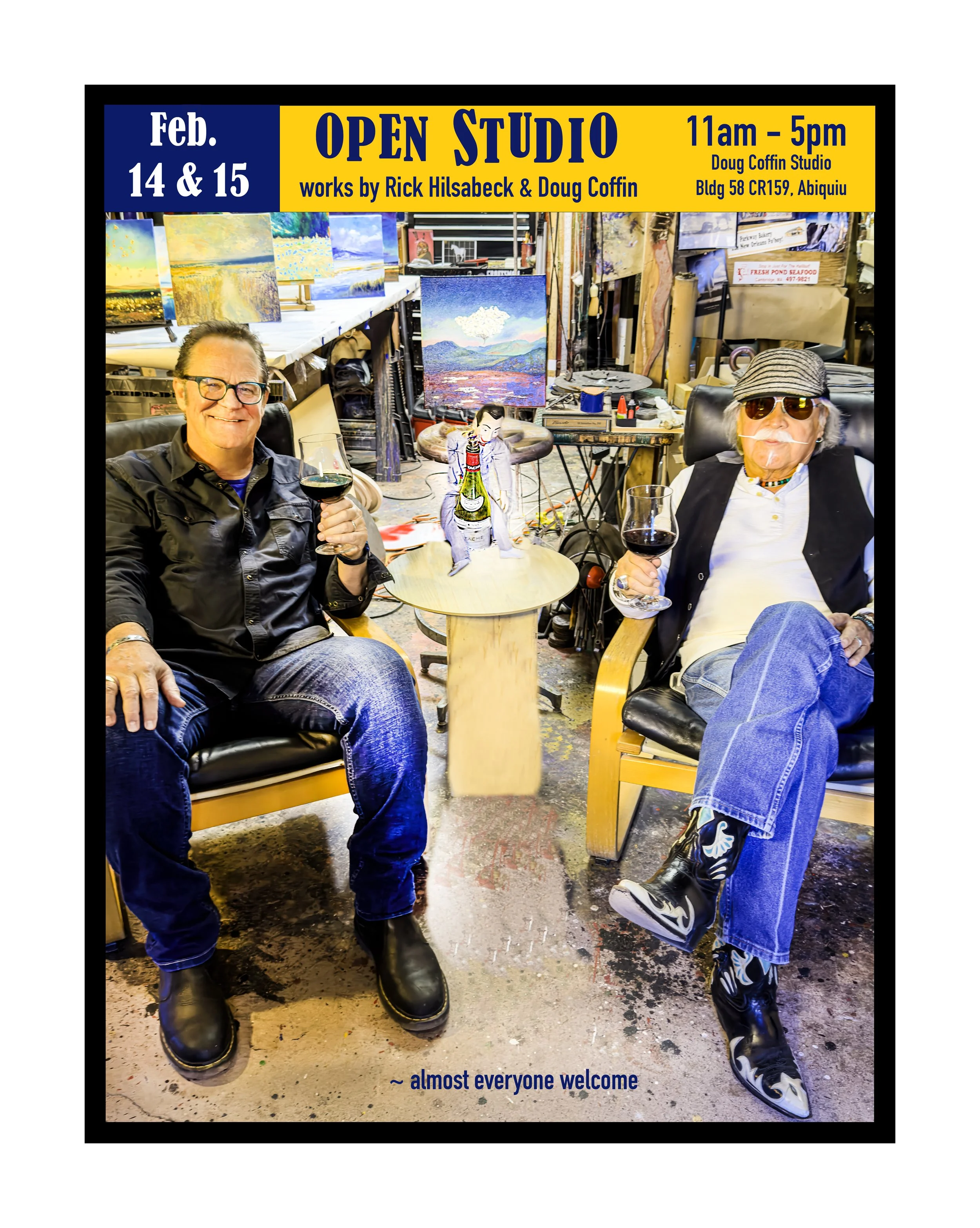 OPEN STUDIO - "Piedra Lumbre Hombres" 