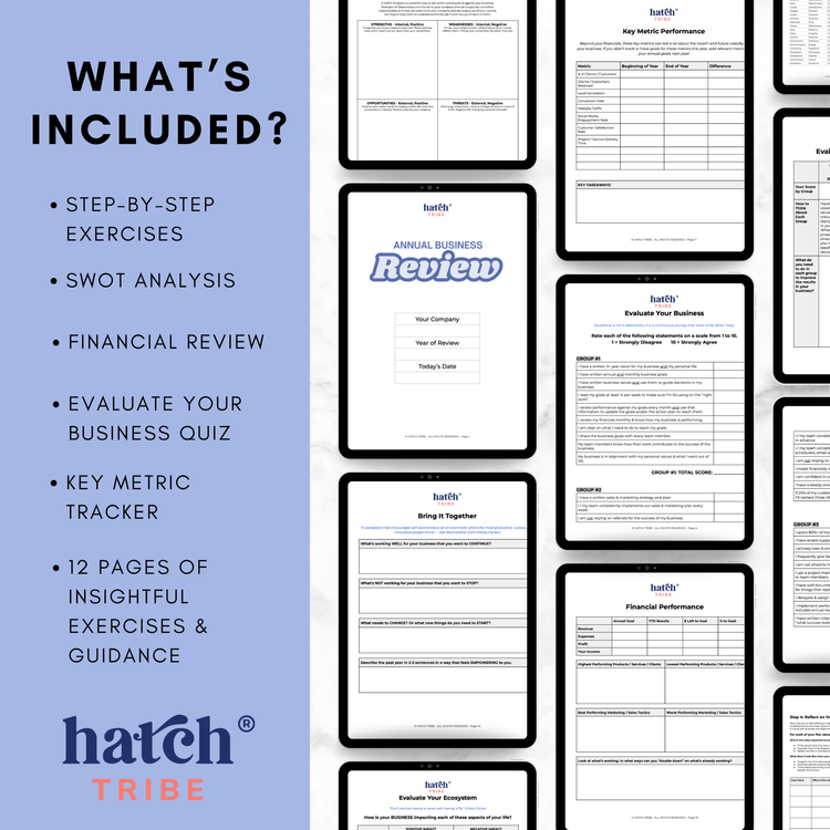 SMART Goal Setting Template: Set + Achieve Your Goals — Hatch Tribe