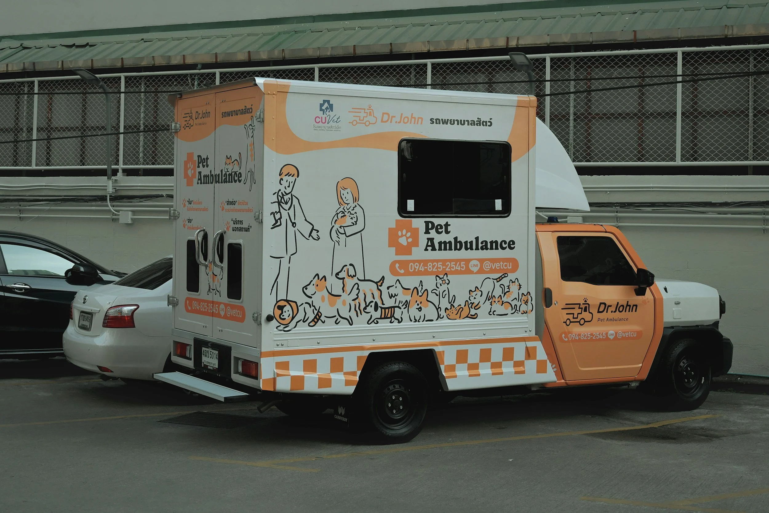 Vehicle Wrap Example - Business Truck