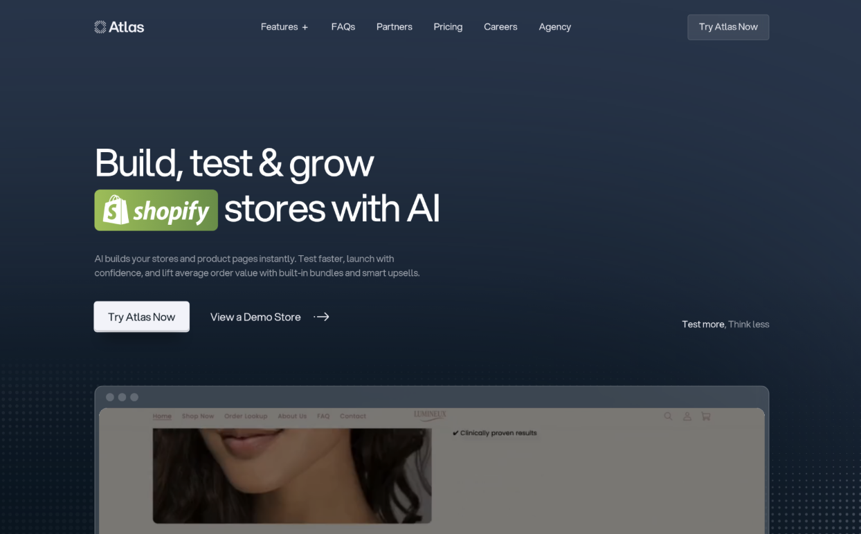 Atlas Shopify AI