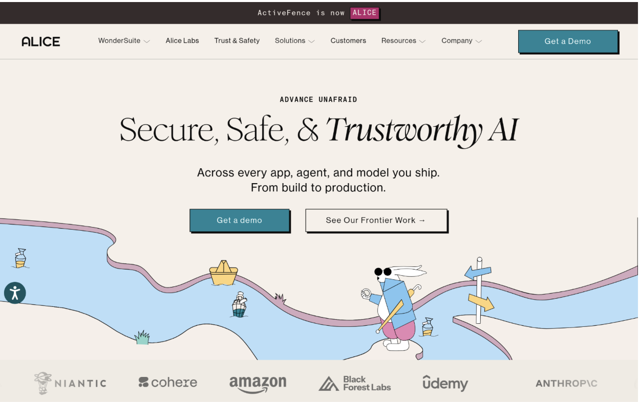 Alice - Best for Enterprise GenAI Security and AI Safety