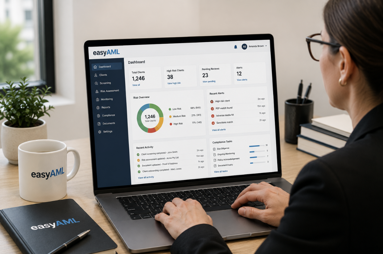 easyAML: How It Can Simplify Anti-Money Laundering Compliance