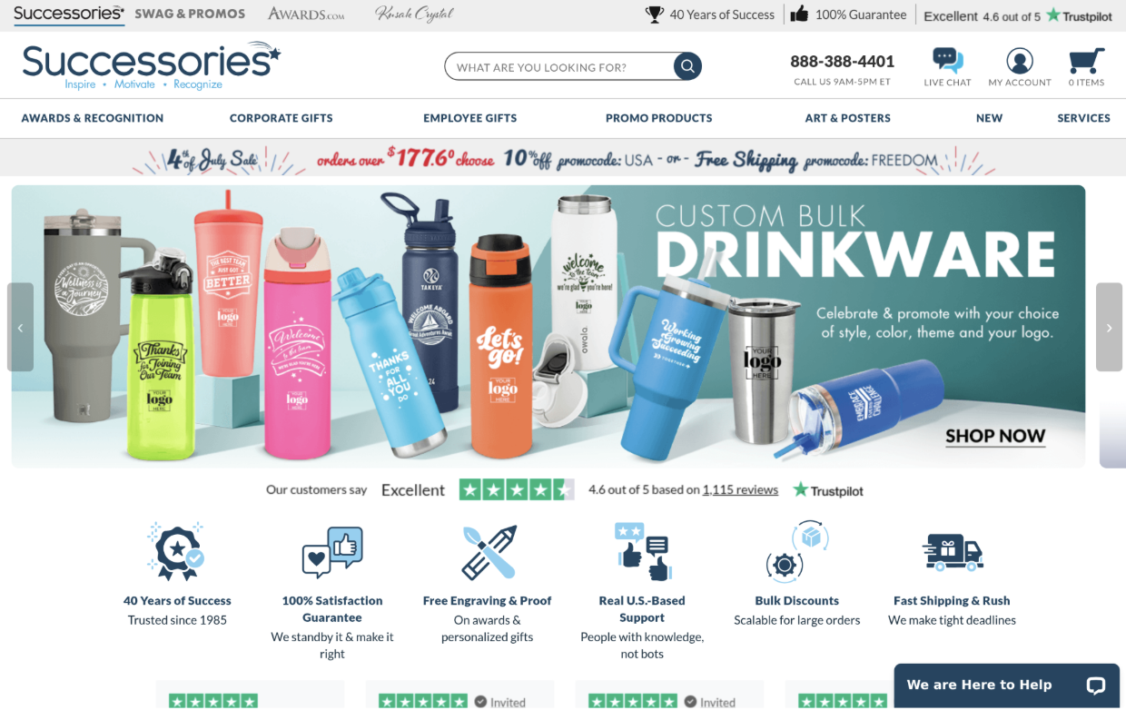Successories - Best for Corporate Employee Recognition and Motivational Gifting