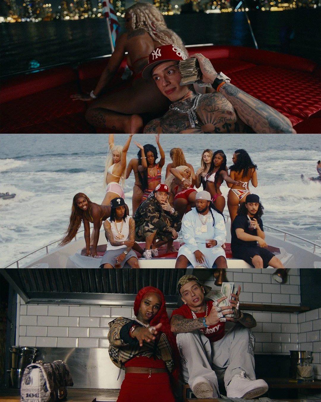 @centralcee @sexyyred 'GUILT TRIPPIN'

Great collab with Riley at BMH. Thanks for letting me do my thing! 

Color: @pinto_color 
Post: @bouldermediahouse 
Edit:  @redclinton3 

#color #colorgrade #colorgrading #davinciresolve #musicvideo #postincolor