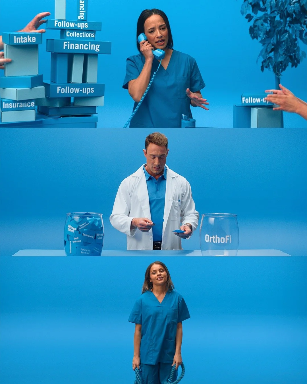 Kind of going for an orange/teal look on these spots 😉 

Seriously though... punchy skin tones and unifying the blue hues while retaining a little variation.

Production: @triarchcreative 
Director/Producer: @jordanthansen 
PM: @joeyxcheyenne 
DP: @