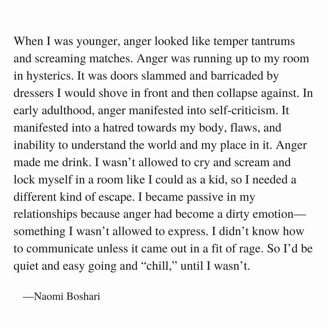 Excerpt from an essay I&rsquo;m working on for my book: A History of Anger. ❤️
~
.
.
.
.
.
#writer #writingcommunity #writing #essay #book #creativewriting #timebelowthesurface