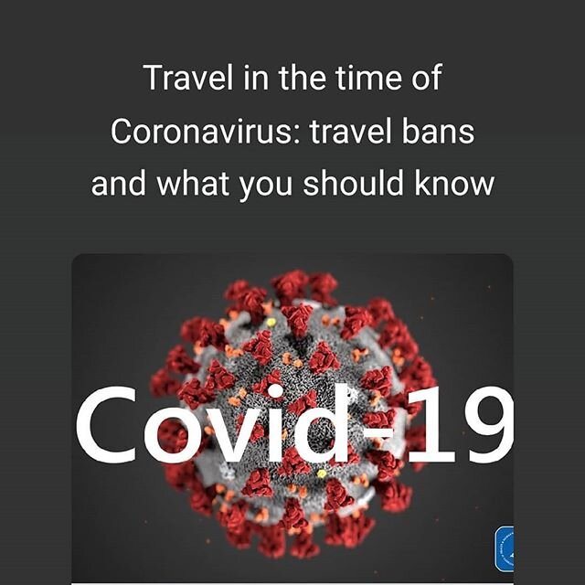 Travel bans, cancelations and quarantines:  how has #covid_19 been affecting you? The #coronavirus is impacting us all in different ways. Read up on what it means for #digitalnomads and traveling professionals and what you can do to prepare - new art