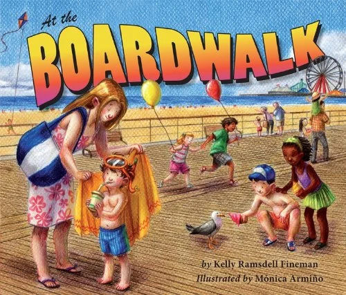 Signed paperback copies of AT THE BOARDWALK $8 each, plus shipping and handling