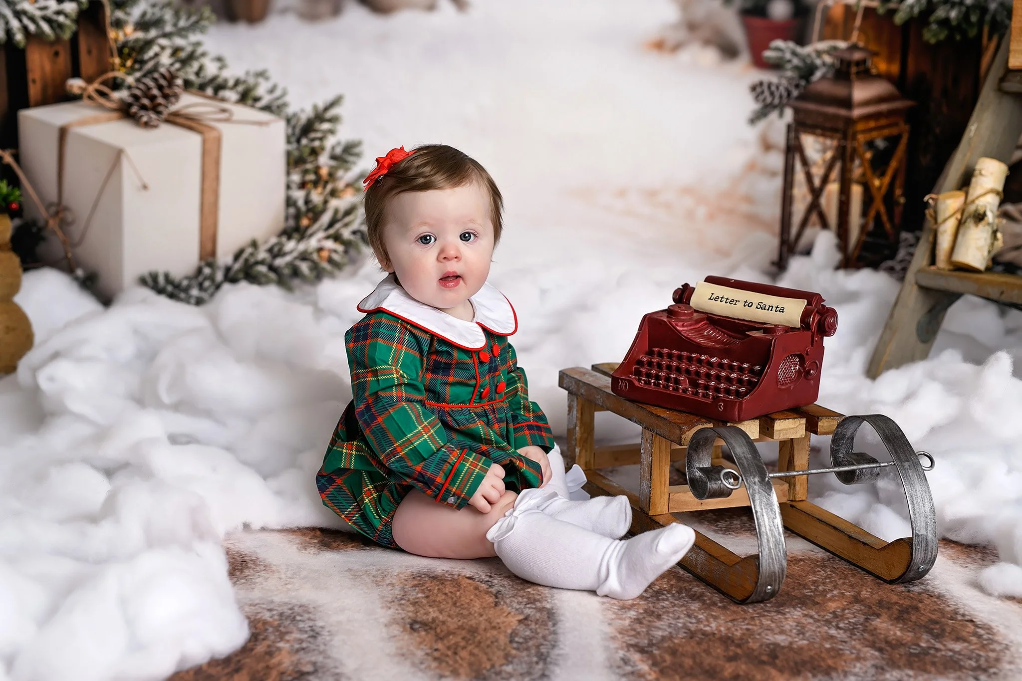 Letter to Santa from baby girl