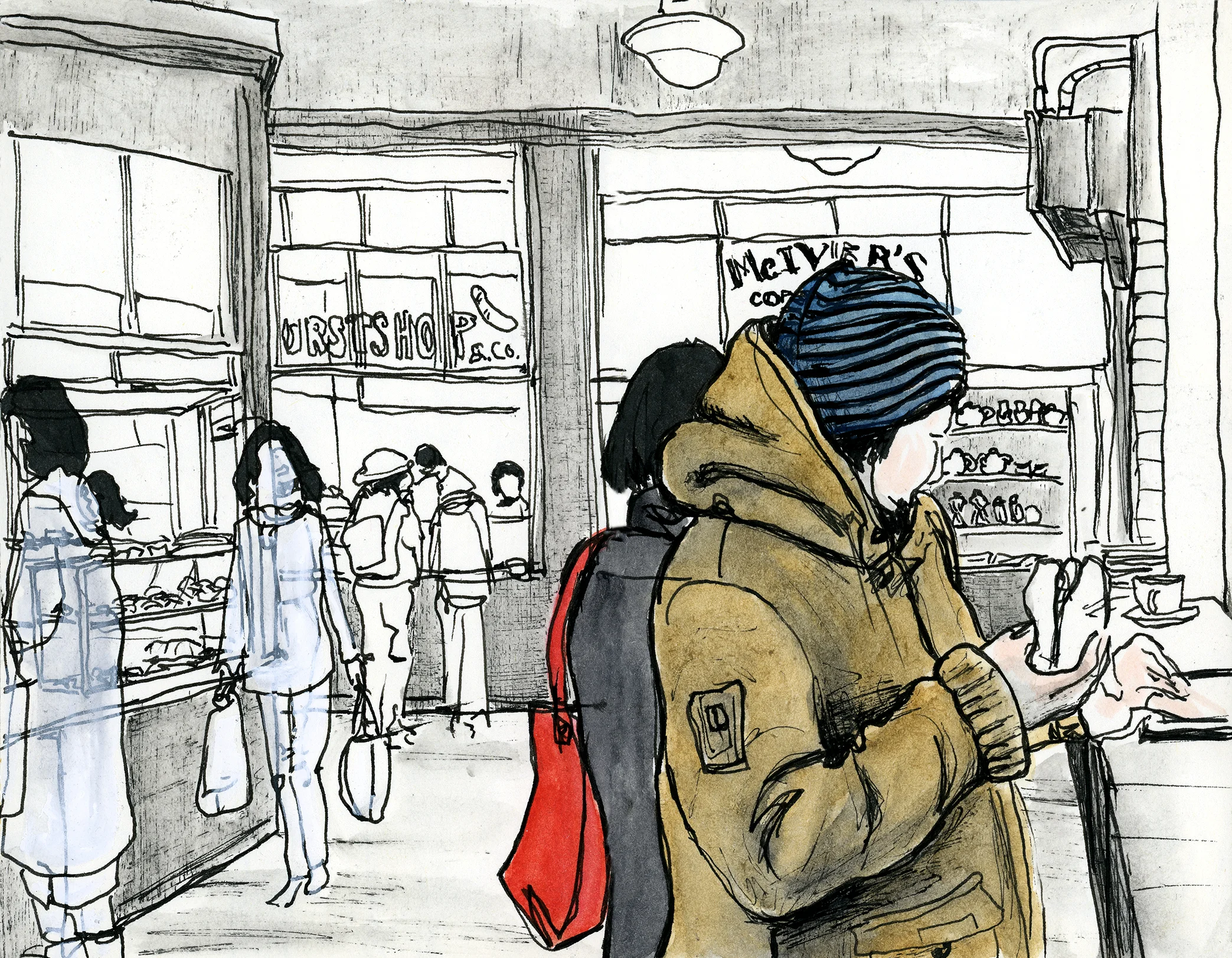 Vic Market breakfast