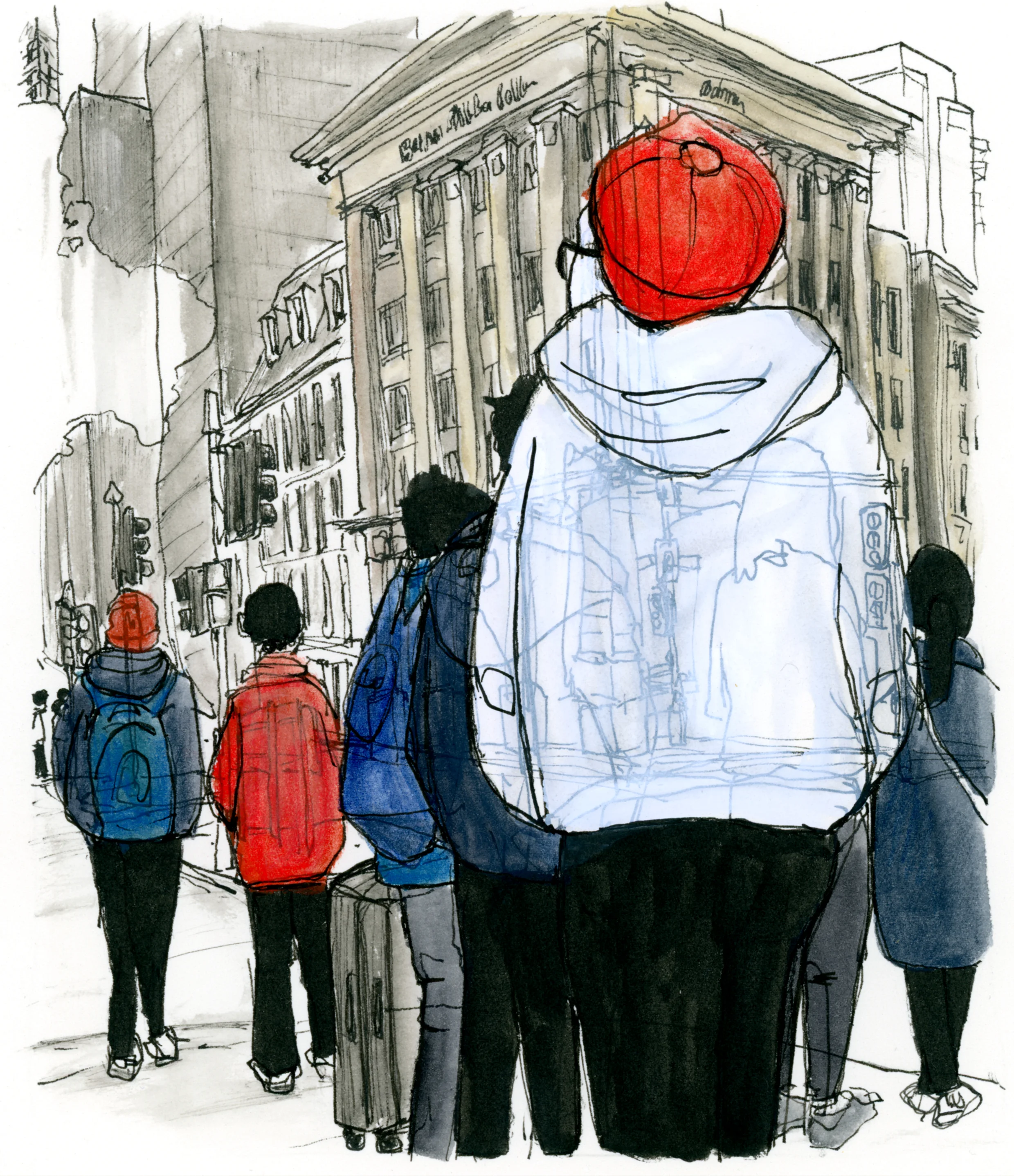 Winter melbourne intersection - fine art print.jpg